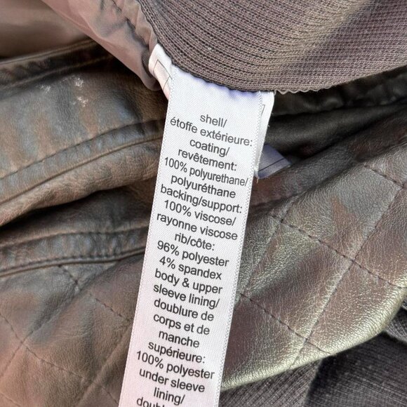 2000s fitted leather jacket - Picture 4 of 8